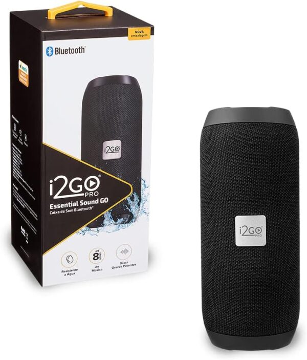 Caixa De Som Bluetooth Essential Sound Go i2GO