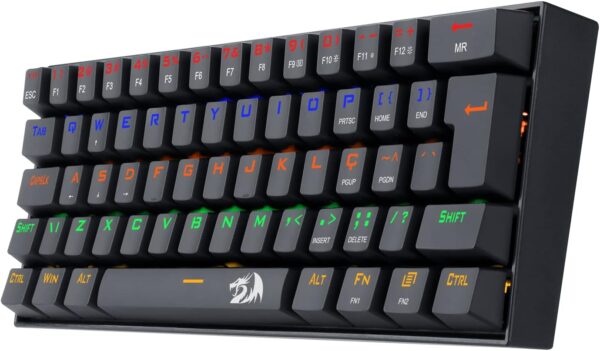 Redragon TECLADO GAMER MECANICO LAKSHMI RAINBOW