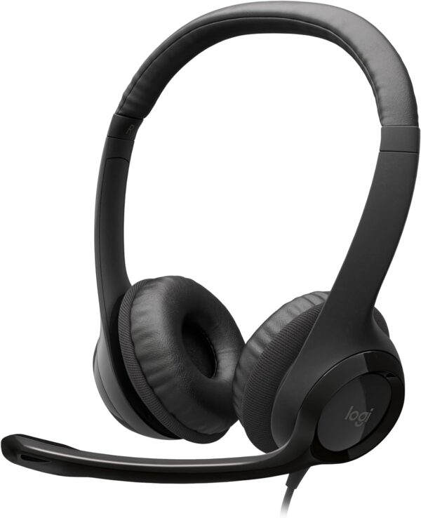 Headset com fio USB Logitech H390