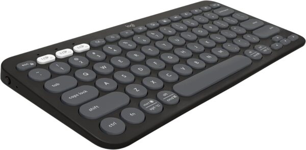 Teclado sem fio Logitech Pebble Keys 2 K380s com Conexão Bluetooth