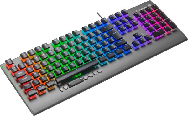 Teclado Gamer Mecânico RGB CRUISER Dark Grey Fortrek