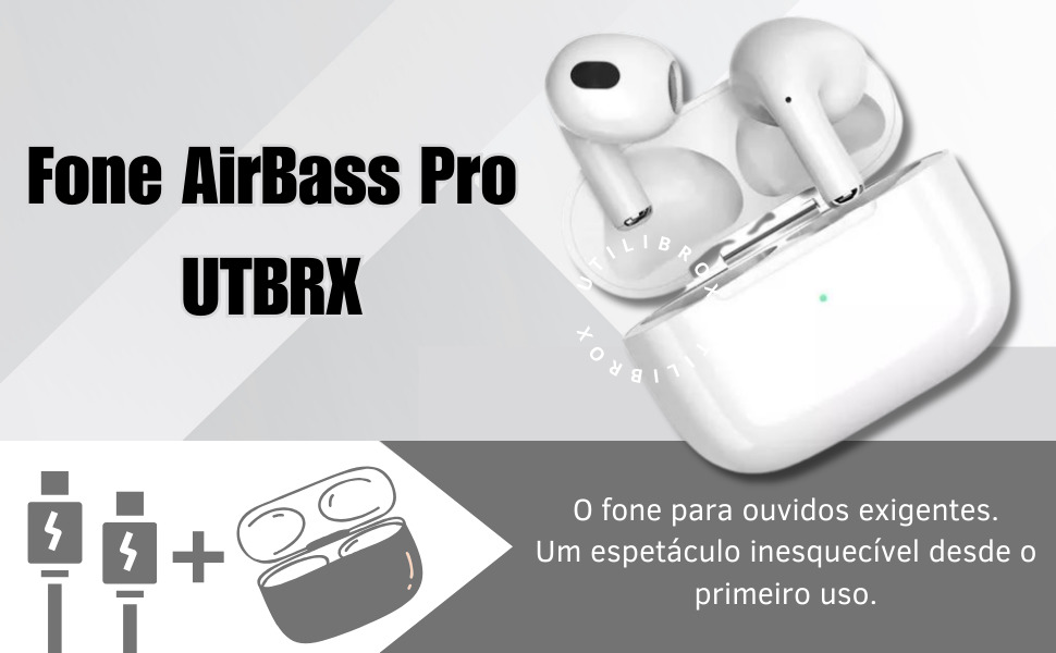 Fone de Ouvido Sem Fio AirBass